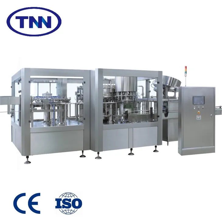 Automatic Filling Capping And Labeling Machine Pure Mineral Water Production Line