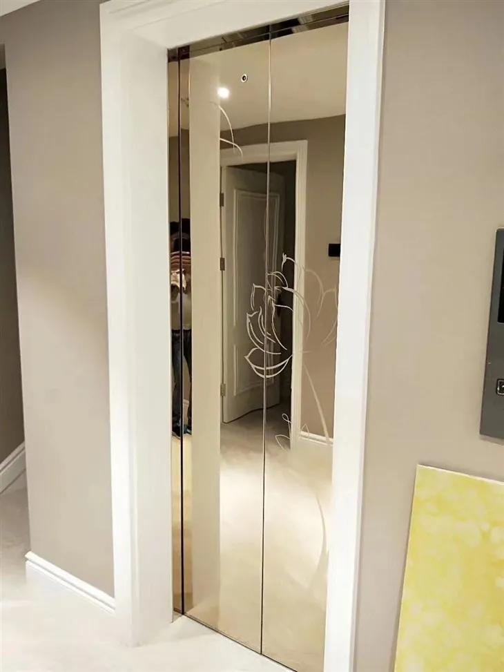 Two Side Opening Traction Passenger Elevator high quality